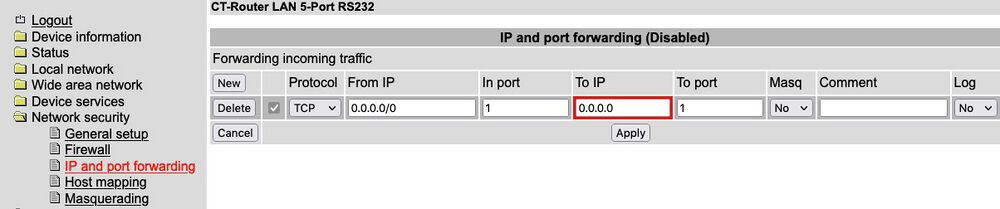 IP and Forwarding