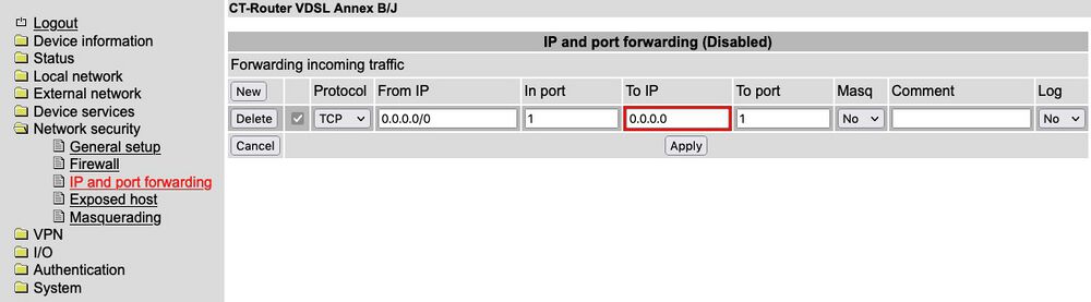 IP and Forwarding